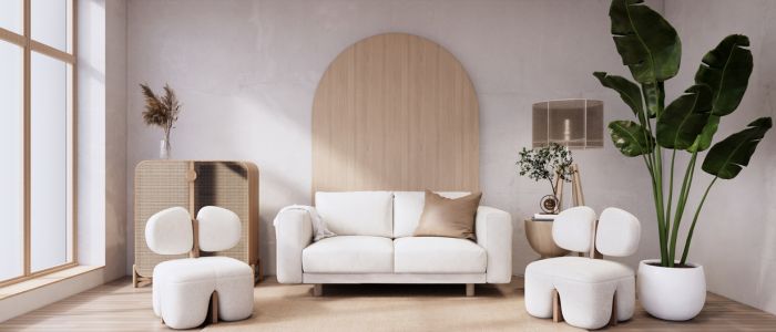 пролетен интериор