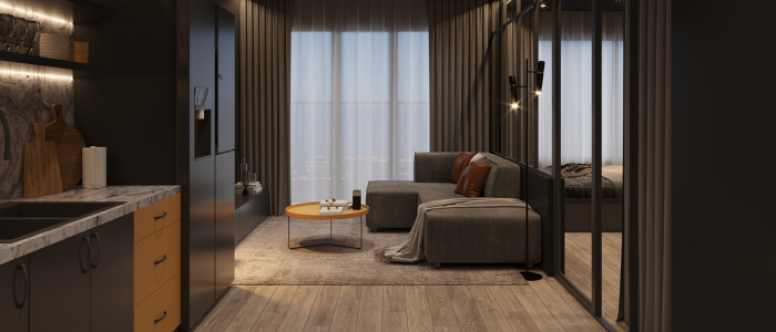 интериор пространство