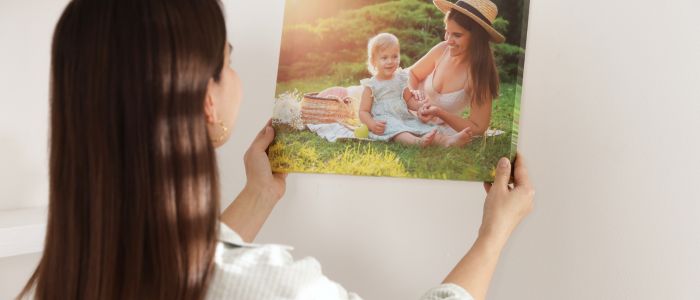 картина със снимка за подарък