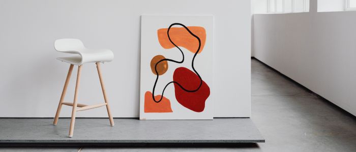 картина със снимка като акцент